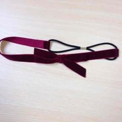 スピンズ ボルドー リボン カチューム♡のサムネイル