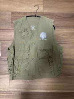 とらお様お約束品　ミリタリー ベスト　air force 古着のサムネイル