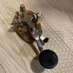 【ビンテージ】日本制 JJ-38 電鍵 縦振り モールス信号のサムネイル