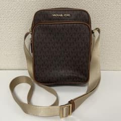 MICHAEL KORS ショルダーバッグ MKロゴ ブラウンのサムネイル