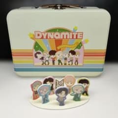 BTS TinyTAN Dynamite 주석 케이스 스탠드 세트