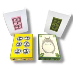 となりのトトロ 和紙 型染め宝箱 中川政七商店 まっくろくろすけ 工芸