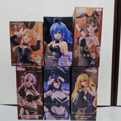 美少女フィギュアまとめ売り バニーガール系 プライズフィギュア 6点