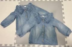 H&M デニムシャツ 2枚セットのサムネイル