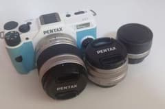PENTAX Q7 ホワイト ブルー ダブルズームキットのサムネイル