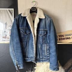 LEVI'S ボア付きデニムジャケット 38Rのサムネイル