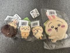 ちいかわ くじ うさぎだらけくじ うさぎ C賞蔦　D賞 カヌレ、ハサミ、ピザまんのサムネイル