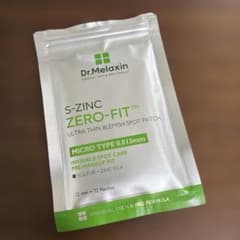 中古Dr.Melaxin S-ZINC ZERO-FIT パッチ ニキビパッチのサムネイル