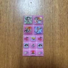 パワーパフガールズ/タイルシール/パワパフ/おすそ分け/希少！！のサムネイル