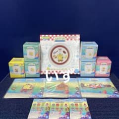 이치 반 쿠지 스폰지 밥 B 상 게 카니 카니 버거 플레이트 글라스 세트