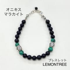パワーストーン オニキス ブレスレット LEMONTREE - メルカリ