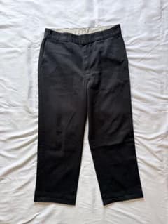 希少❗️早い者勝ち‼️90's ディッキーズ 874 USA製 黒TALONジッパー