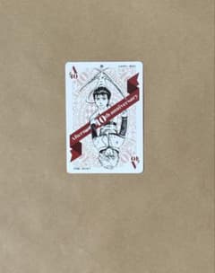 匿名配送 アフタヌーン40周年展 トランプ風カード 寄生獣/ヴィンランド