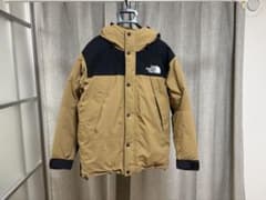 美品 ノースフェイス マウンテンダウンジャケット ND91930 ケルプタン 