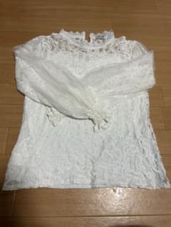 トップス　レース　白のサムネイル