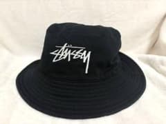 【レディース】STUSSY ステューシー バケットハット ブラックのサムネイル