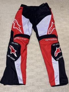 Alpinestars オンロードパンツ Lサイズ　レッド ブラック　ホワイト Alpinestars オンロードパンツ Lサイズ レッド ブラック ホワイト