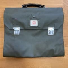 スイス軍　ガーメントバッグ　オリーブグリーンのサムネイル
