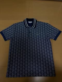 LACOSTE 幾何学模様 ポロシャツ US S LACOSTE 幾何学模様 ポロシャツ US S - メルカリ