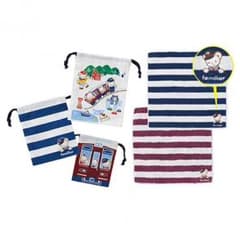 【☆KYO☆様専用】ファミリア×阪急電車 巾着タオルセットのサムネイル