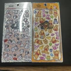 101匹わんちゃん プーさん プチドロップステッカー 定価＋送料＋手数料です！のサムネイル