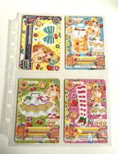 4枚セット　アイカツカードのサムネイル