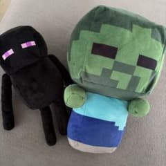 Minecraft ぬいぐるみ ゾンビ エンダーマン 2点セットのサムネイル