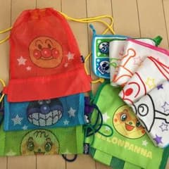 アンパンマン タオル ナップサック 非売品セットのサムネイル