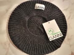 GANNE ガニー ベレー帽 チャコール グレーのサムネイル