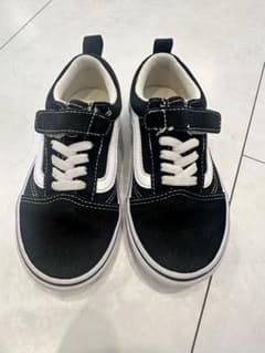 Vans ブラック/ホワイト スニーカー 17cmのサムネイル
