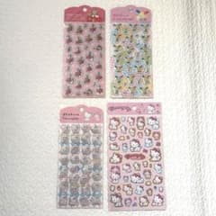サンリオ ぷくっとシール 金箔シールのサムネイル