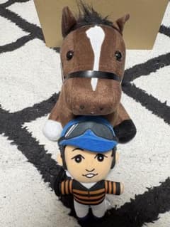 武豊 キタサンブラックぬいぐるみセット - 2