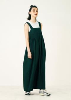 まぁーし【未使用】Sara Mallika コットンワンピース　グリーン 未使用】Sara Mallika コットンワンピース グリーンカラー - メルカリ
