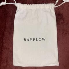 BAYFLOW 巾着バッグ コットン素材のサムネイル