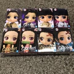 鬼滅の刃 Qposket フィギュア　8点セット　竈門炭治郎　竈門ねずこのサムネイル