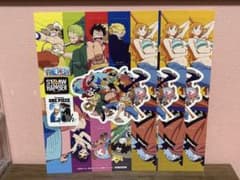 ONE PIECE 25주년 기념 스티커 세트 밀짚모자 일당
