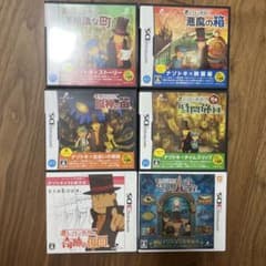 レイトン教授シリーズ 6本セット - メルカリ