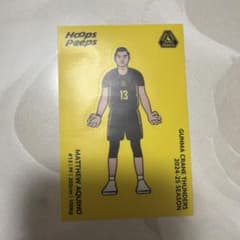 群馬クレインサンダーズ マシュー・アキノ Hoops Peeps ステッカーのサムネイル