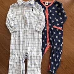 美品 プチバトー ラルフローレン カバーオールのサムネイル