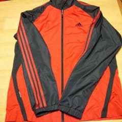 美品☆アディダス☆ウインドブレーカー☆ナイロンジャケット☆ウエスト☆adidasのサムネイル