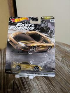 ホットウィールカスタム 日産 シルビア 180sx 青☆自作☆深リム