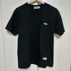 ワンポイントTシャツ　黒　メンズMのサムネイル