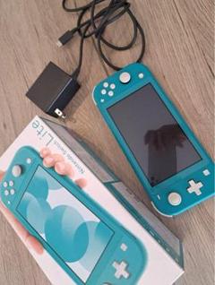Nintendo Switch Lite ターコイズ 充電器付き Nintendo Switch Lite ターコイズ 充電器付き - メルカリ