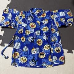 アンパンマン ベビー甚平 90cm ブルーのサムネイル
