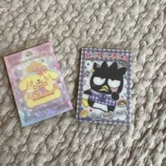 サンリオ ポムポムプリン バッドばつ丸 アクリルカード 2枚セットのサムネイル