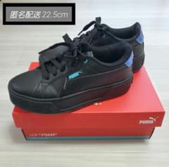 PUMA スニーカー 22.5cm カルメン ブラック メタリックのサムネイル