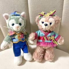 ディズニーシー 七夕 シェリーメイ ジェラトーニ ぬいぐるみバッジ
