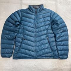極美品モンベル800FP USハイランドジャケット レディースL青緑 - メルカリ
