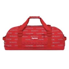 Supreme Large Duffle Bag レッド（ステッカー付き）のサムネイル