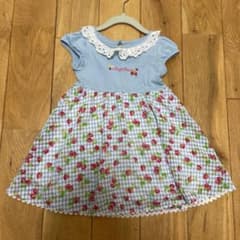 【ぷーさま専用】メゾピアノ　ワンピース　100㎝のサムネイル